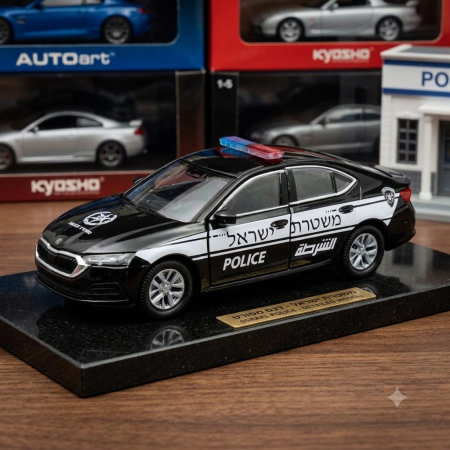 مجسم سكودا شرطة 🚓