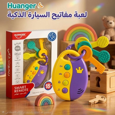 مفتاح سيارة للبيبي 🔑