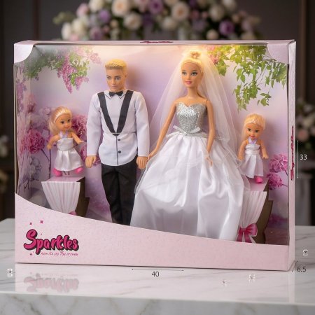 باربي عيلة كاملة 👨‍👩‍👧‍👦